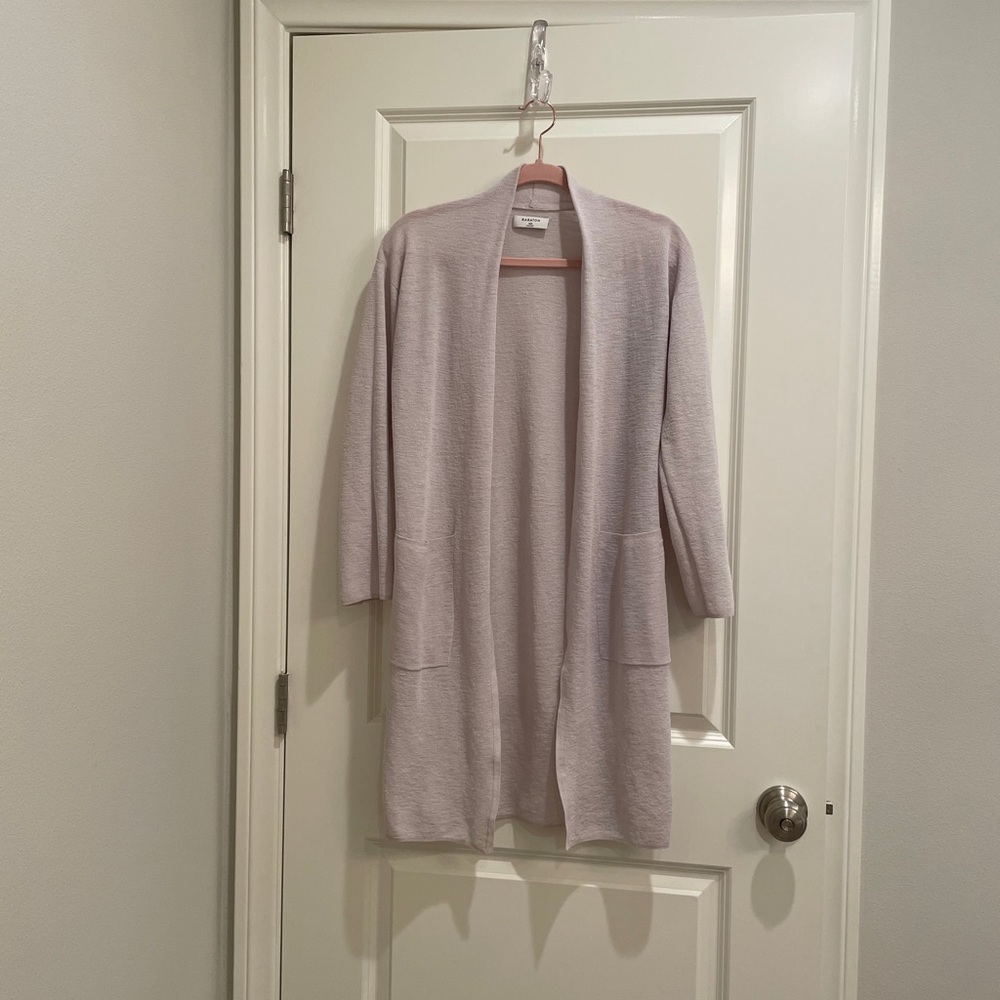 Babaton Lance Cardigan in Sea Salt